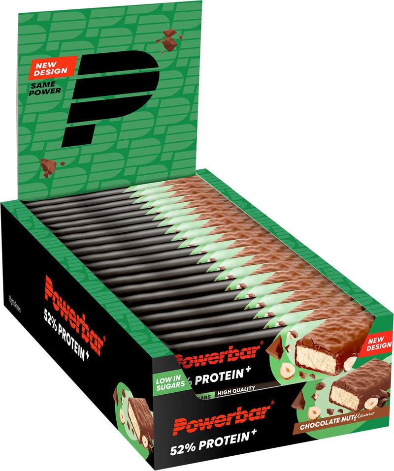 Laden Sie das Bild in Galerie -Viewer, Powerbar 52% protein plus bar 20 box
