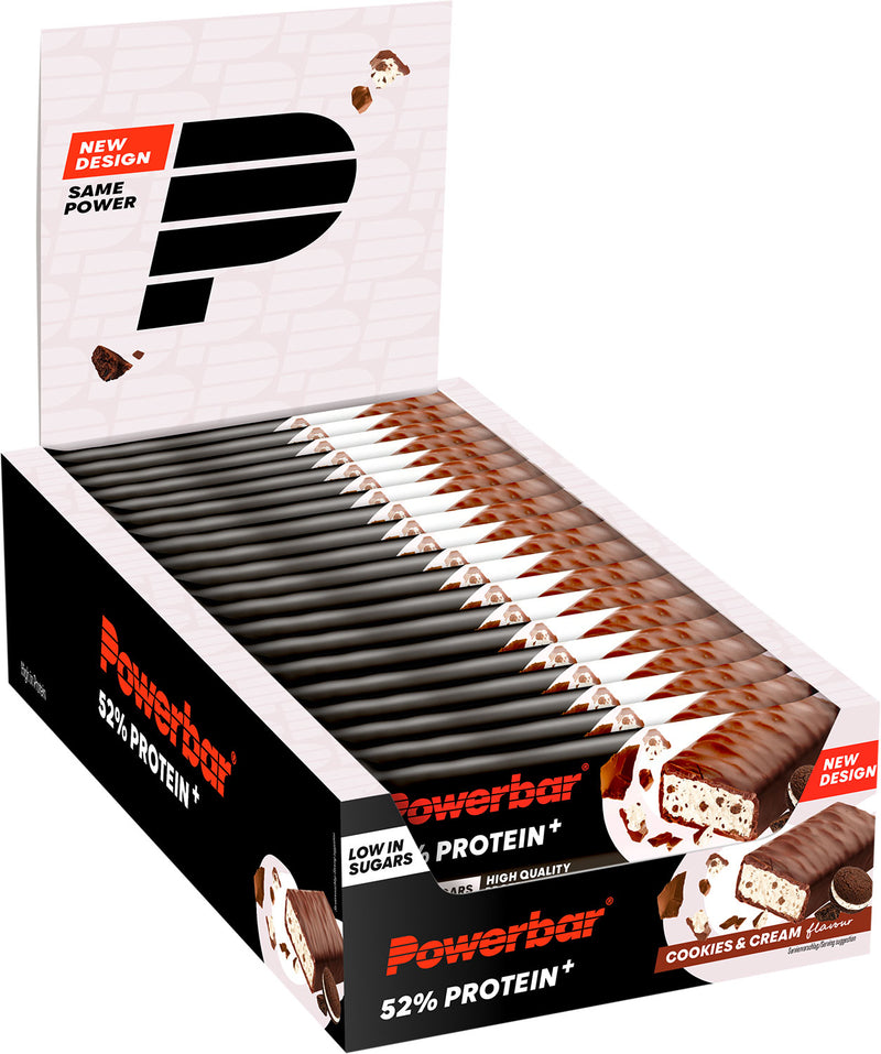 Laden Sie das Bild in Galerie -Viewer, Powerbar 52% protein plus bar 20 box