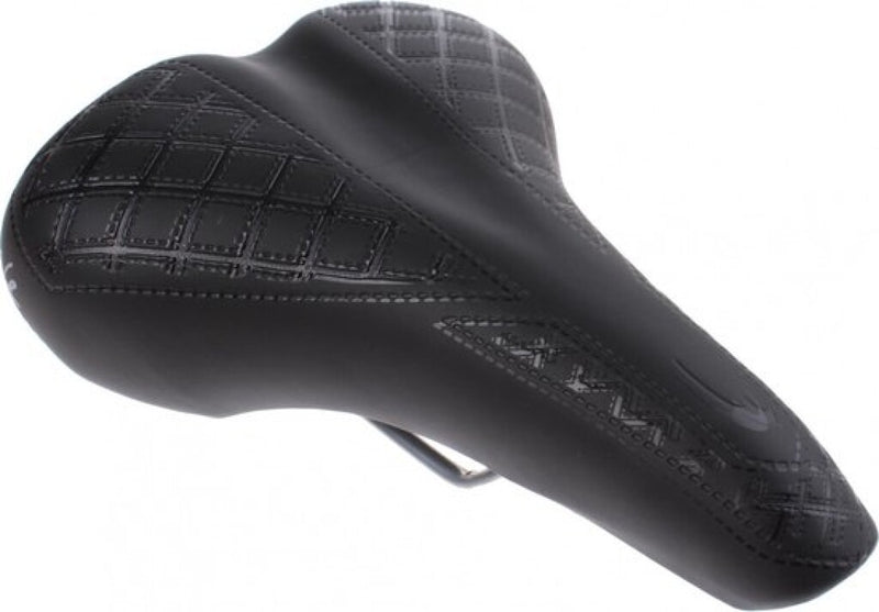 Load image into Gallery viewer, Fietszadel Selle Bassano Cafe Racer Bobber voor heren - zwart