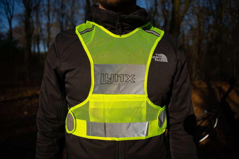 Load image into Gallery viewer, Lynx Reflectie vest unisex geel maat L