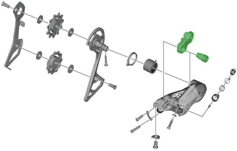 ギャラリービューアに画像をロードする, Shimano axle unit for rd-r8000 rear derailleur bracket