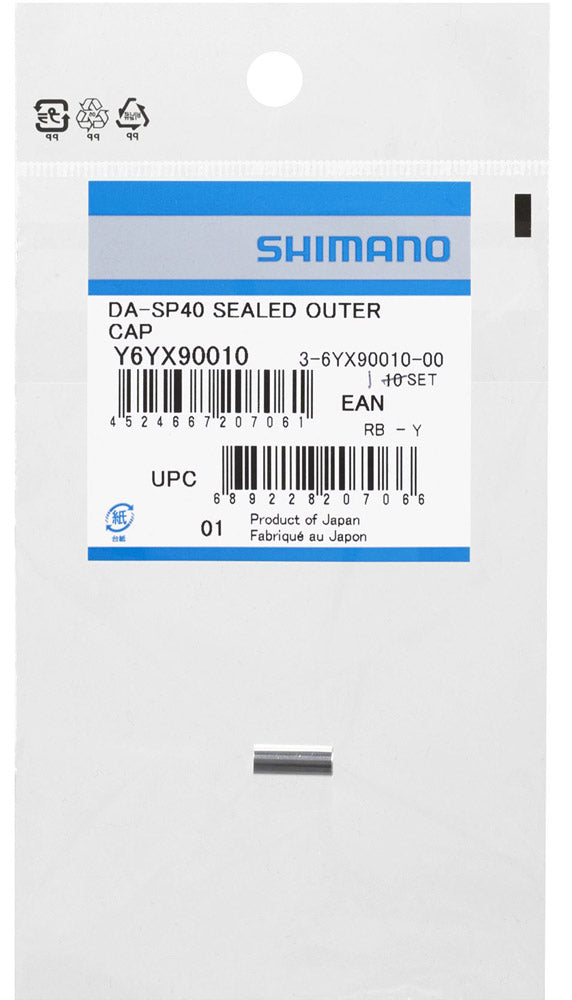 Load image into Gallery viewer, Shimano end cap shift outer casing sp41 sealed for rear derailleur