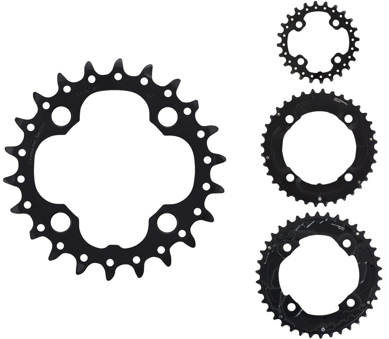 Load image into Gallery viewer, Shimano kettingblad Deore 10V 36T Y1RP98070 M617 zwart