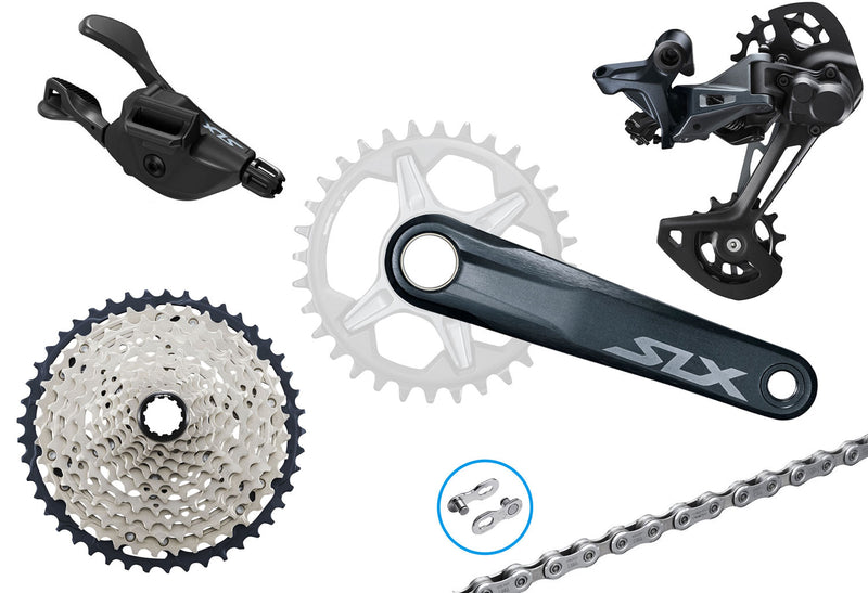 Afbeelding laden in galerijviewer, Shimano slx m7100 1x12-speed group | 170mm | 10-45 | i-spec ev