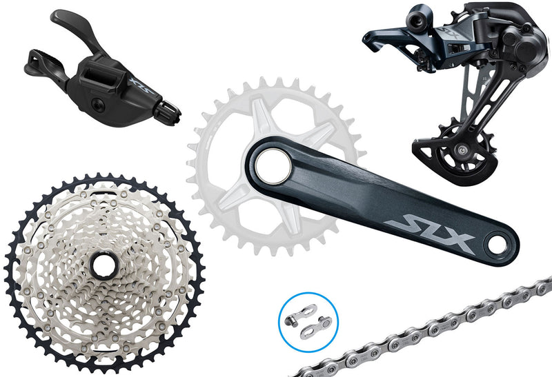 Afbeelding laden in galerijviewer, Shimano slx m7100 1x12-speed group | 175mm | 10-51 | i-spec ev
