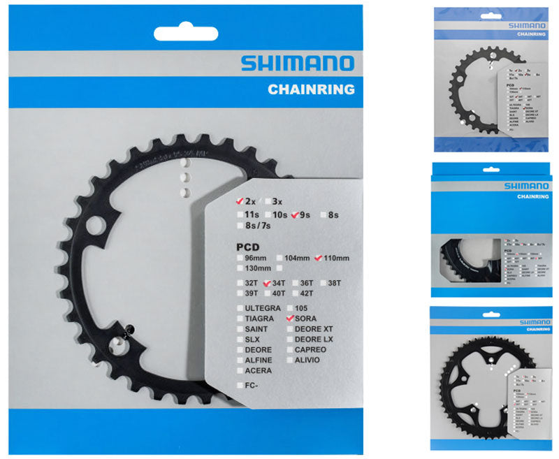 Load image into Gallery viewer, Shimano sora fc-r3000 fc-3550 chainring