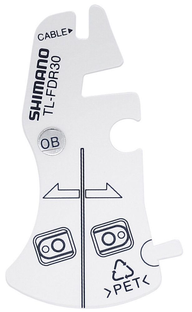 Laden Sie das Bild in Galerie -Viewer, Shimano tl-fdr30 cable fixing point checking tool for front derailleur