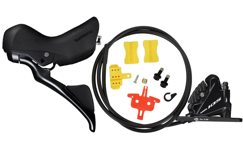 Load image into Gallery viewer, Shimano 105 st-r7025+br-r7070 2x11-speed disc brake set
