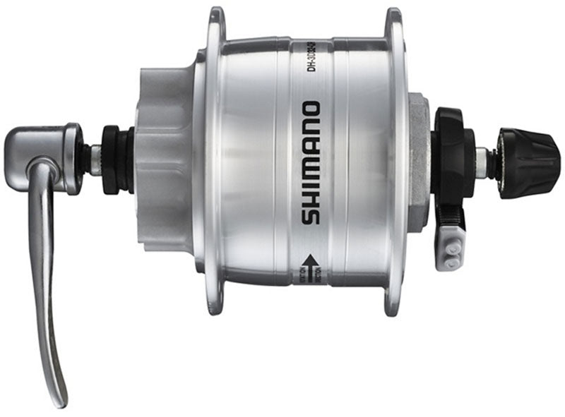 Load image into Gallery viewer, Shimano dh-3d32 disc 6-bolt hub dynamo