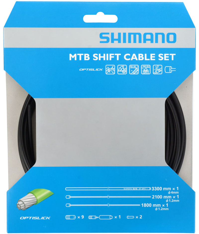 Load image into Gallery viewer, Shimano ot-sp41 optislick mtb shifter cable set