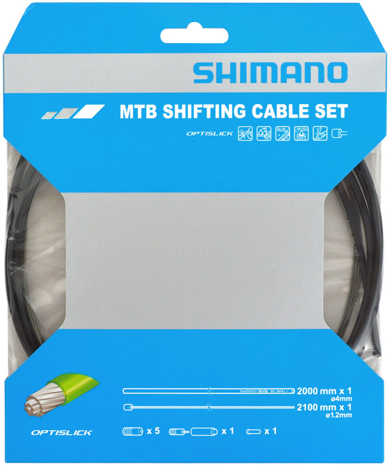 Load image into Gallery viewer, Shimano ot-sp41 optislick mtb shift cable set for 1-speed