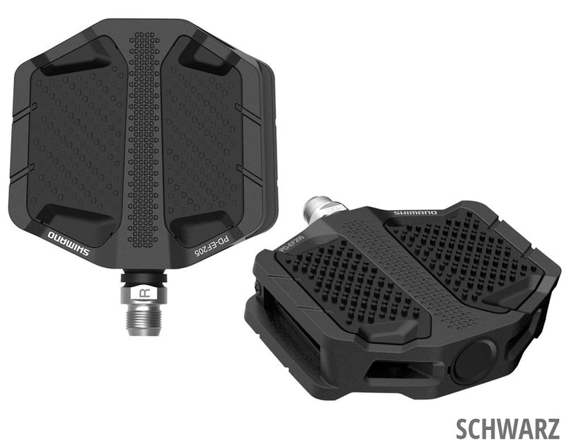 Load image into Gallery viewer, Shimano pd-ef205 e-bike flat pedals