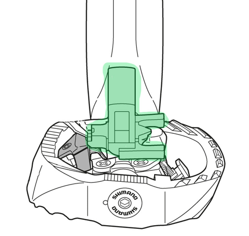 Load image into Gallery viewer, Shimano sm-pd60 reflector set