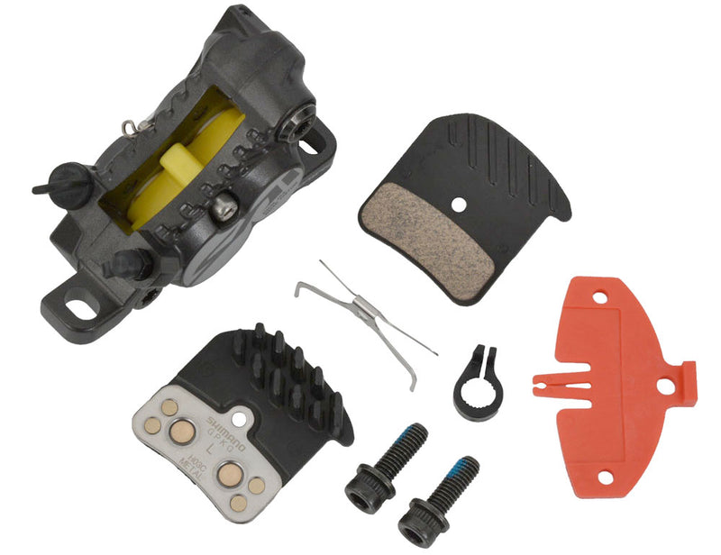 Laden Sie das Bild in Galerie -Viewer, Shimano saint br-m820 post-mount h03c brake caliper