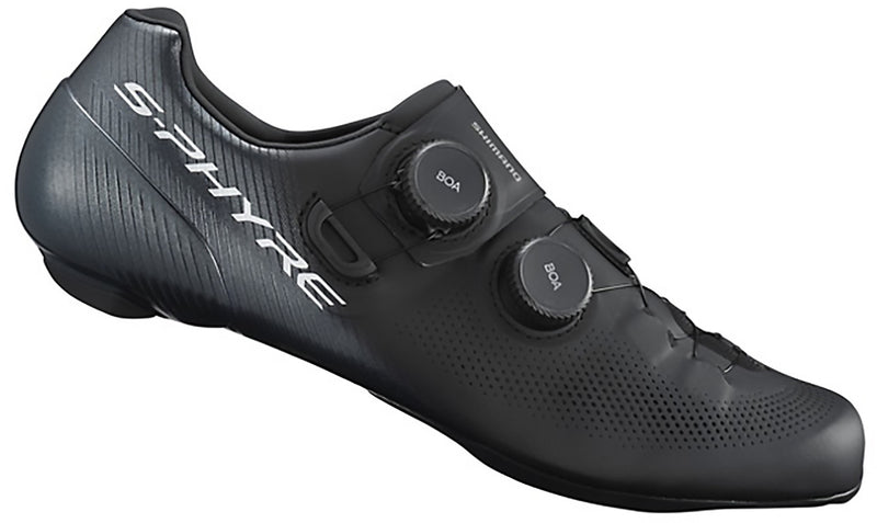 Chargez l'image dans la visionneuse de la galerie, Shimano sh-rc903 s-phyre black - road bike shoes wide
