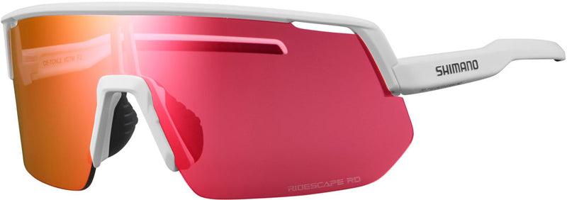 Laden Sie das Bild in Galerie -Viewer, Shimano technium l road matte white - sports glasses