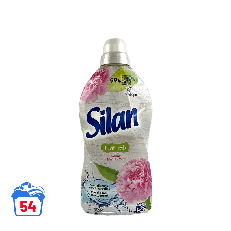 Load image into Gallery viewer, Silan wasverzachter naturals peony white tea 1242ml