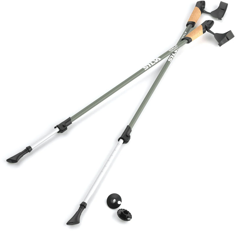 Load image into Gallery viewer, Silva walking poles aluminum cork - walking poles