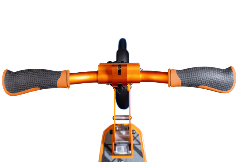 Load image into Gallery viewer, Six degrees 2-wiel Step Opvouwbaar Voetrem Oranje Zwart