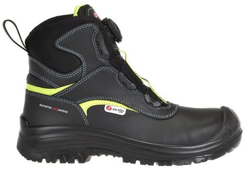 Afbeelding laden in galerijviewer, Sixton peak roling boa 81374-00 hoog s3 + kn | zwart geel | maat 42 - 00.091.130.42