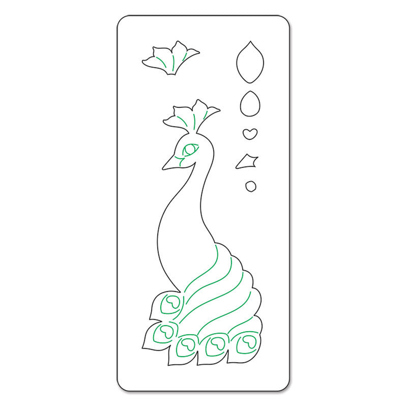 Load image into Gallery viewer, Sizzix • originals die bird peacock