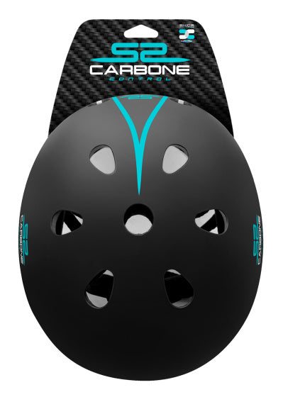 Load image into Gallery viewer, Skids control Carbone Skatehelm Verstelbaar Zwart maat 53-57 cm