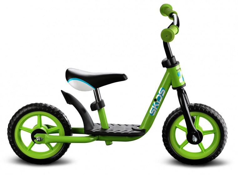 Load image into Gallery viewer, loopfiets 10 Inch Junior Groen Zwart
