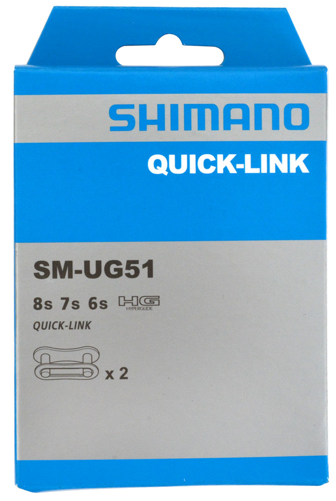 Laden Sie das Bild in Galerie -Viewer, Shimano sm-ug51 6 7 8-speed quick-link connector 2 pair