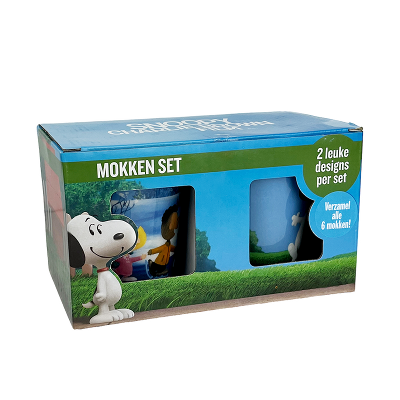 Chargez l'image dans la visionneuse de la galerie, Snoopy mokkenset 250ml 2-delig