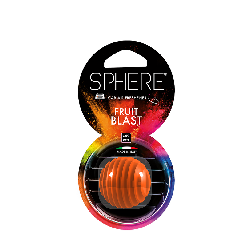 Cargue la imagen en el visor de la galería, Sphere car air freshener fruit blast