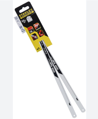 Afbeelding laden in galerijviewer, Stanley handgereedschap fatmax metaalzaagblad bimat 300mm 2 stuks 18t inch - fmht0-20194