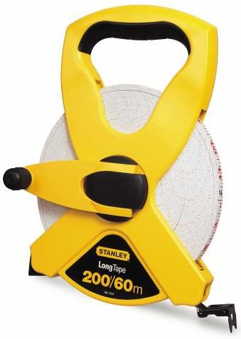 Load image into Gallery viewer, Stanley handgereedschap landmeter fiberglas open kast | 60m - 12,7mm - 2-34-795