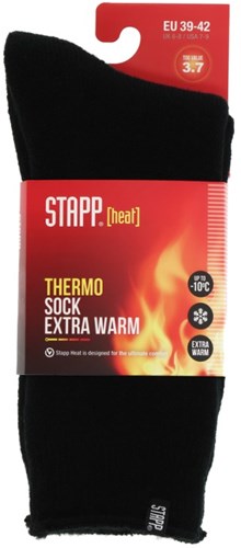 Afbeelding laden in galerijviewer, Stapp heat unisex socks 1- pack 70101 | zwart 6990 | maat 39 - 8721198029025