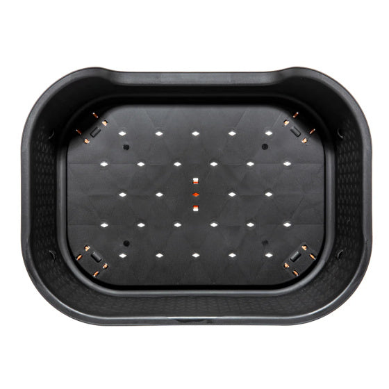 Load image into Gallery viewer, Starplast Hondenmand met verhoging 78.5 x 58.5 x 25 cm Zwart