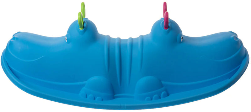Load image into Gallery viewer, Starplay Hippo Schommelwip voor 1 tot 3 Kinderen 103 cm Blauw
