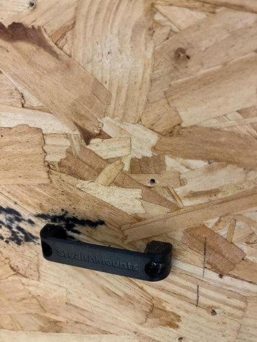 Afbeelding laden in galerijviewer, Stealthmounts bankriem | zwart | 6 stuks - bb-pl-blk-6