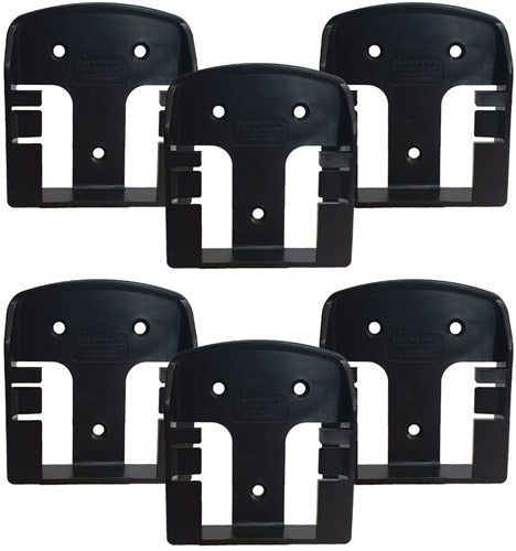 Afbeelding laden in galerijviewer, Stealthmounts bm-cas18-blk-6 accuhouder voor cas accu's | zwart | 6-pack - bm-cas18-blk-6