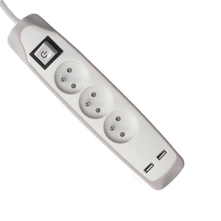 Load image into Gallery viewer, Stekkerdoos penaarde - 2 x usb a