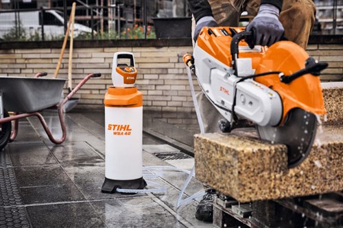 Load image into Gallery viewer, Stihl wsa 40.0 set drukwatervat | 10 l | incl. as 2 accu en al 1 lader - sa090118510