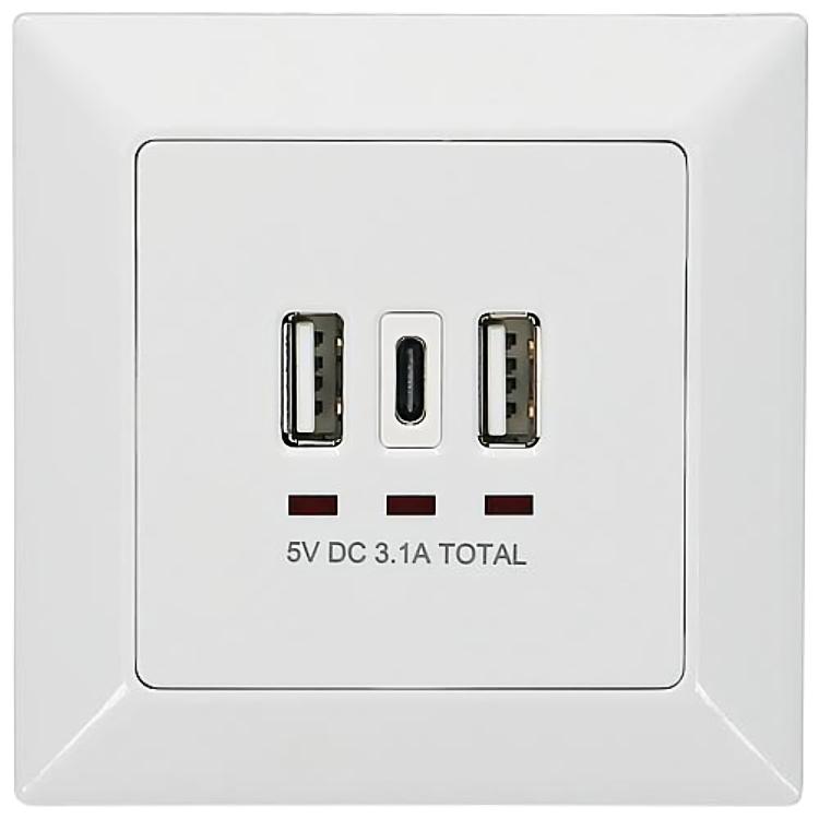 Chargez l'image dans la visionneuse de la galerie, Stopcontact met usb
