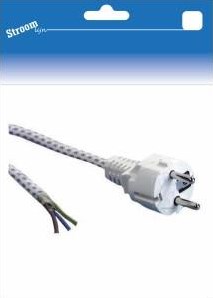 Afbeelding laden in galerijviewer, Stroomlijn strijkijzersnoer omwoeld 3 meter 3x0.75qmm 6666120