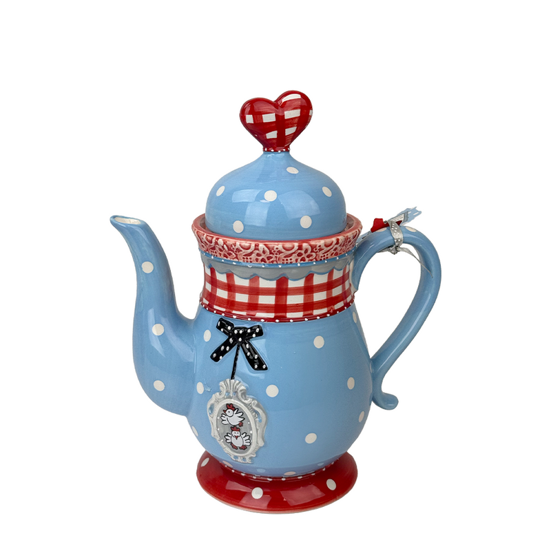 Chargez l'image dans la visionneuse de la galerie, Studio koekepeer theepot 1l blauw