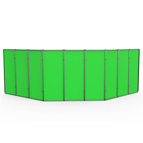 Load image into Gallery viewer, Studioking panoramische achtergrond green screen fsf-240900pt 240x900cm