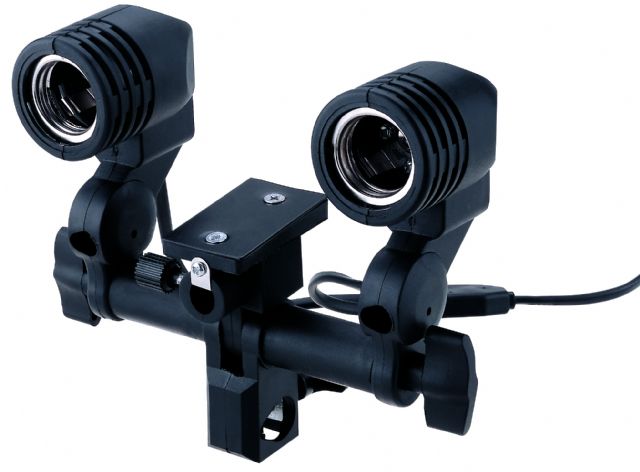 Load image into Gallery viewer, Studioking universele e27 lamphouder met 2 fittingen dle27d