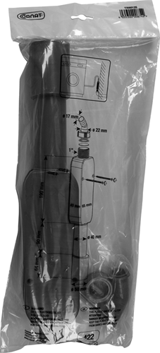Load image into Gallery viewer, Cornat sifon wasmachine 1'' 40 50mm 422 - t356012g