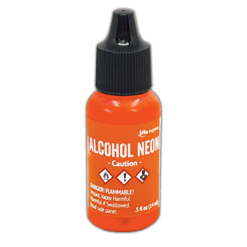 Load image into Gallery viewer, Ranger ink ranger • tim holtz alcohol neon ink caution14ml