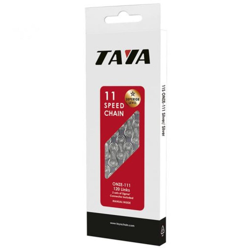 Load image into Gallery viewer, Taya ketting onze-111 1 2x5 64x116, 11 speed, zilver