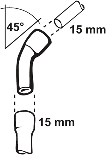 Load image into Gallery viewer, Cornat cu-soldeer knie 1s 45gr 15mm (2st) - td504015