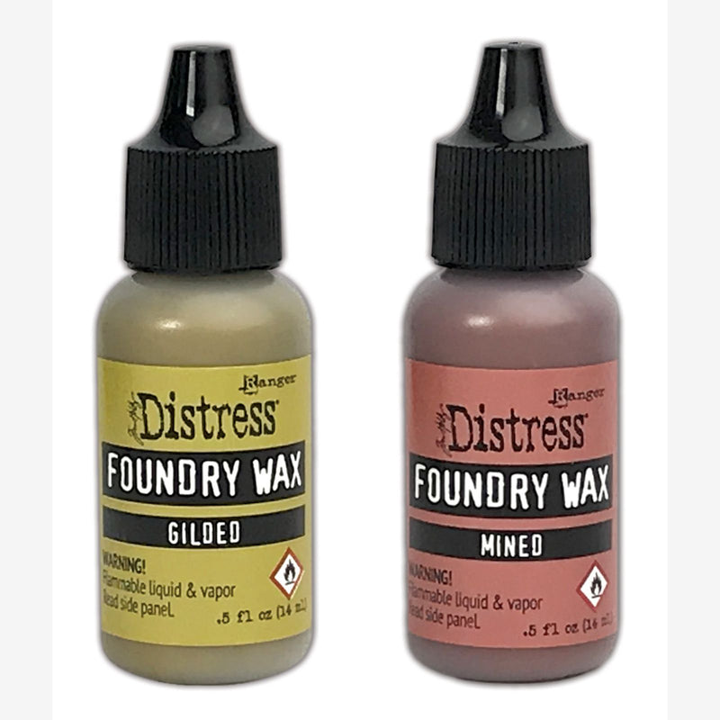 Load image into Gallery viewer, Ranger ink ranger • distress foundry wax kit 1 gilded mined