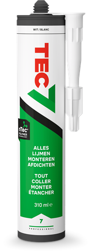 Laden Sie das Bild in Galerie -Viewer, Tec7 patroon universele lijmkit 310ml wit - 535206000
